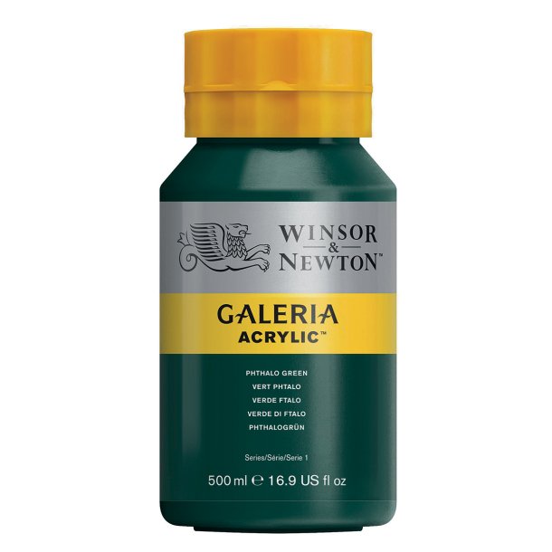 Phthalo Green 522 - Galeria akrylmaling 500 ml.