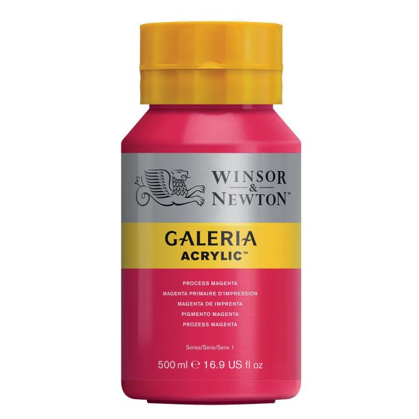 Process Magenta 533 - Galeria akrylmaling 500 ml.