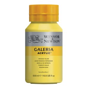 Process Yellow 527 - Galeria akrylmaling 500 ml.