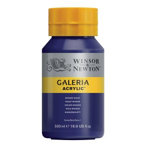 Winsor Violet 728 - Galeria akrylmaling 500 ml.
