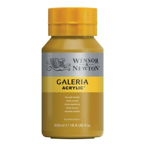 Yellow Ochre 744 - Galeria akrylmaling 500 ml.