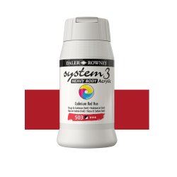 Heavy Body Cadmium Red 503 akrylmaling - System 3, 500 ml.