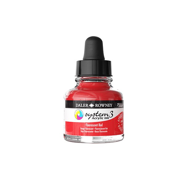 Fluorescent Red - System3 Ink 29,5 ml