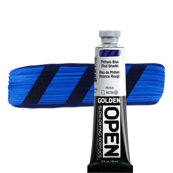 GOLDEN OPEN Phthalo Blue (Red Shade) 59 ml