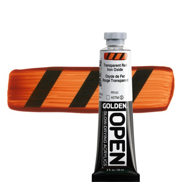 GOLDEN OPEN Transparent Red Iron Oxide 59 ml