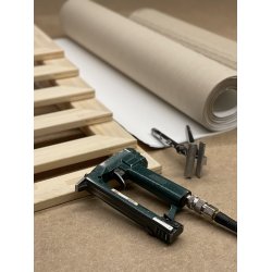 Opspnding af malerier, lrredsprint mm. 