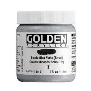 GOLDEN Black Mica Flake Small 118 ml