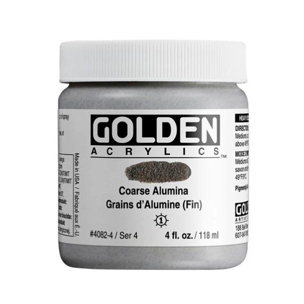 GOLDEN Coarse Alumina 118 ml - Sand effekt