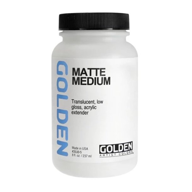 GOLDEN Matte Medium 237 ml
