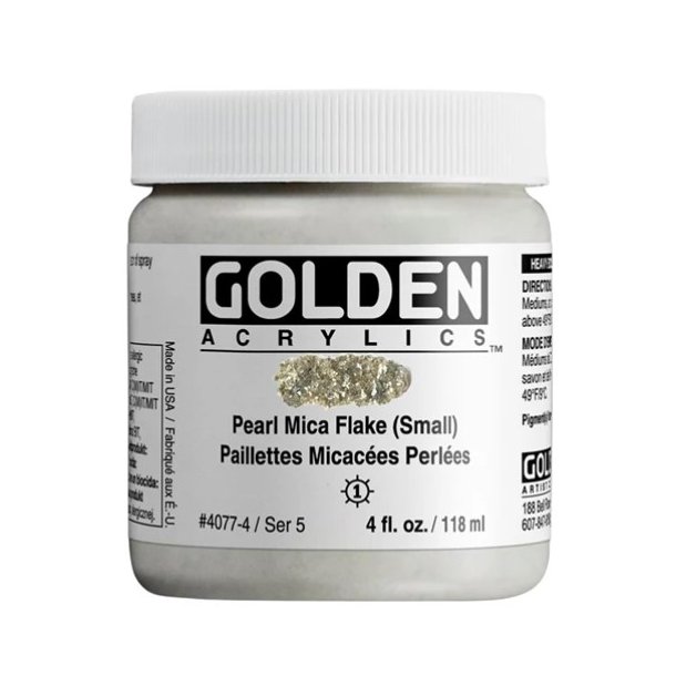 GOLDEN Pearl Mica Flake Small 118 ml
