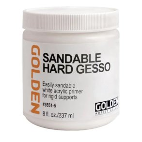 GOLDEN Sandable Hard Gesso 237 ml