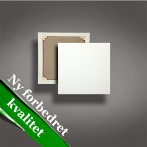 NYHED: Malerlrreder 40 x 40 cm Bomuldslrred