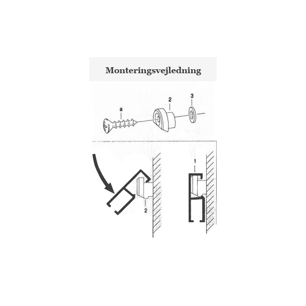 Se monteringsvejledning
