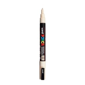 Beige Posca Tusch 0,9 - 1,3 mm