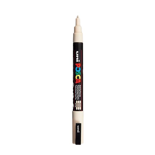 Beige Posca Tusch 0,9 - 1,3 mm
