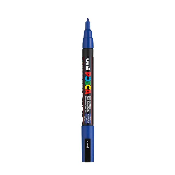 Blue Posca Tusch 0,9 - 1,3 mm