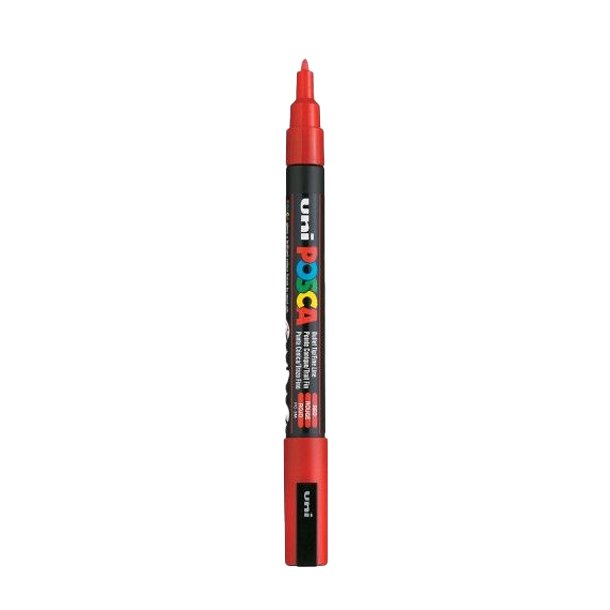 Red Posca Tusch 0,9 - 1,3 mm