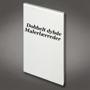 Malerlrreder 80 x 120 cm Dobbelt dybde 