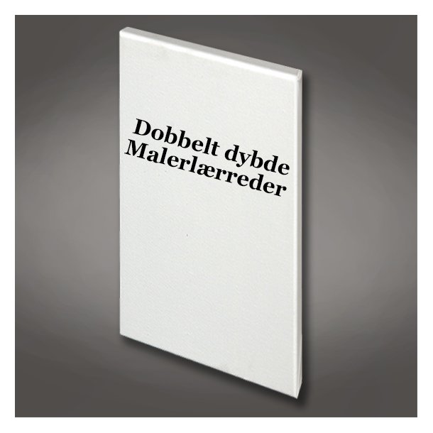 Malerlrreder 80 x 120 cm Dobbelt dybde 