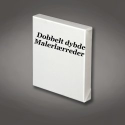 Malerlrreder 30 x 35 cm. -  Dobbelt dybde 