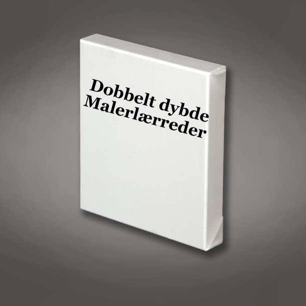 Malerlrreder 30 x 35 cm. -  Dobbelt dybde 