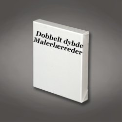 Malerlrreder 50 x 60 cm. -  Dobbelt dybde 