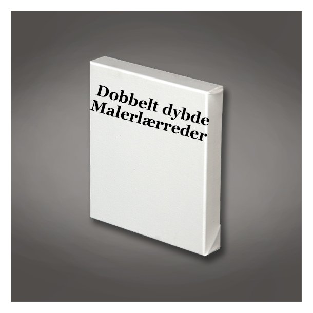 Malerlrreder 30 x 40 cm. -  Dobbelt dybde 