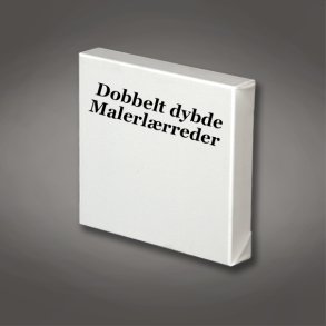 Malerlrreder 40 x 40 cm. - Dobbelt dybde