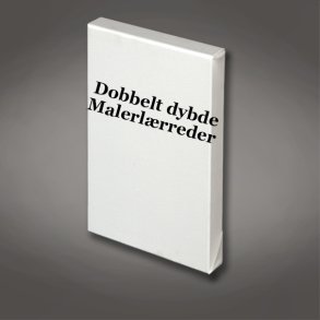 Malerlrreder 40 x 60 cm. -  Dobbelt dybde 