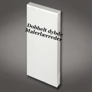 Malerlrreder 30 x 80 cm. -  Dobbelt dybde 