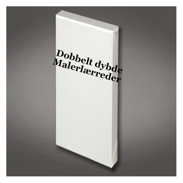 Malerlrreder 30 x 80 cm. -  Dobbelt dybde 