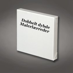 Malerlrreder 80 x 80 cm. - Dobbelt dybde 
