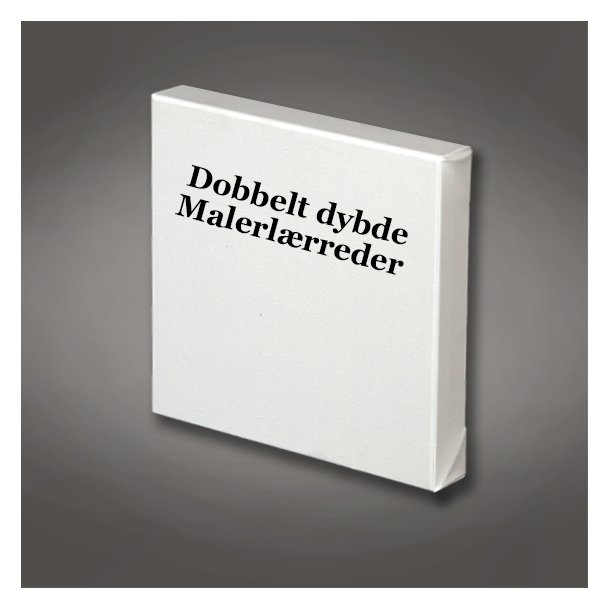 Malerlrreder 90 x 90 cm. - Dobbelt dybde 