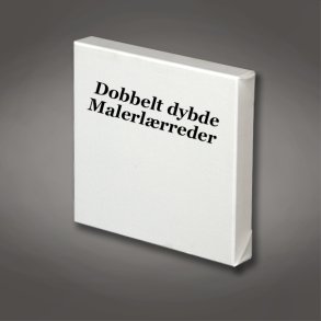 Malerlrreder 60 x 60 cm. - Dobbelt dybde