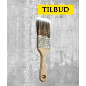 Skr flad pensel 50 mm med silk-tip 