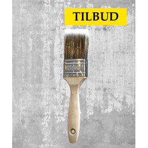 Flad pensel 50 mm med silk-tip 