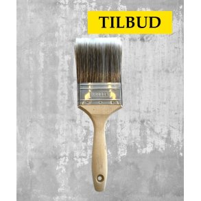 Flad pensel 76 mm med silk-tip 