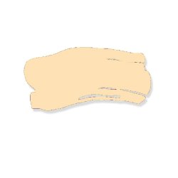 Buff Titanium 024 akrylmaling - System 3, 500 ml.