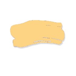 Naples Yellow 634 akrylmaling - System 3, 500 ml.