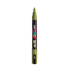 Khaki Green Posca Tusch 0,9 - 1,3 mm