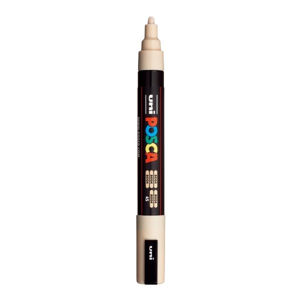 Beige Posca Tusch 1,8 - 2,5 mm